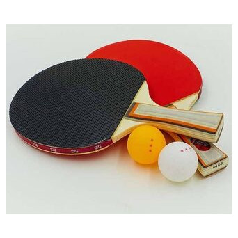Набір для настільного тенісу Boli prince MT-9010 Чорно-червоний (60429294) фото №2