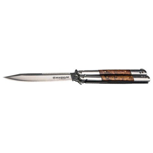 Нож Boker Magnum Balisong Wood Large (2373.07.64) фото №1