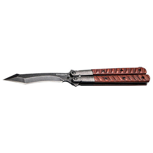 Нож Boker Magnum Balisong Wood Tanto (2373.07.63) фото №1