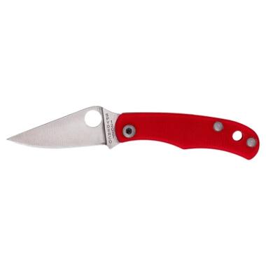 Нож Spyderco Bug 12C27 G-10 Red (C133GRDP) фото №1
