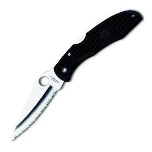 Нож Spyderco Endura FRN VG-10 Combo C10SBK фото №1