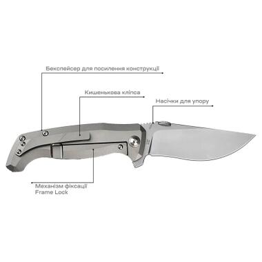 Нож Artisan Kami S35VN Micarta (1864G-ODG) фото №5