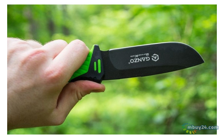 Нож Ganzo G8012 Зеленый (G8012-LG) фото №16