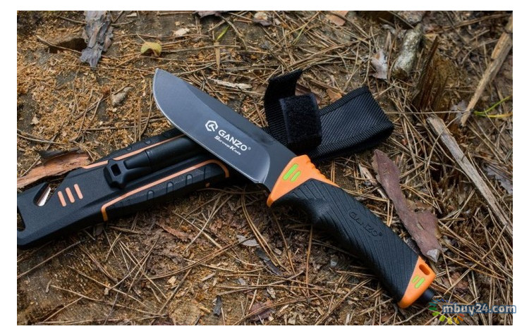 Нож Ganzo G8012 Оранжевый фото №8