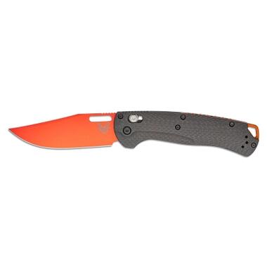 Нож Benchmade Taggedout Orange Carbon Fiber (15535OR-01) фото №1