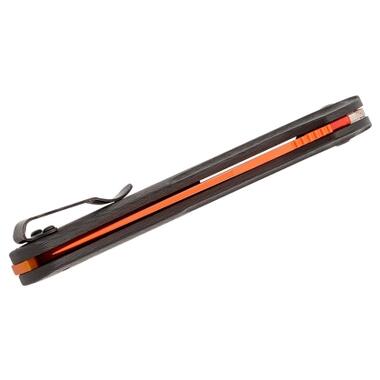 Нож Benchmade Taggedout Orange Carbon Fiber (15535OR-01) фото №6