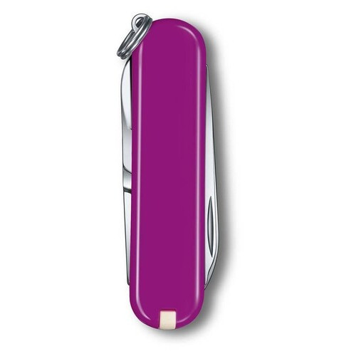 Складаний ніж Victorinox Classic SD Colors Tasty Grape 58 мм 7 функцій Пурпуровий (0.6223.52G) фото №6