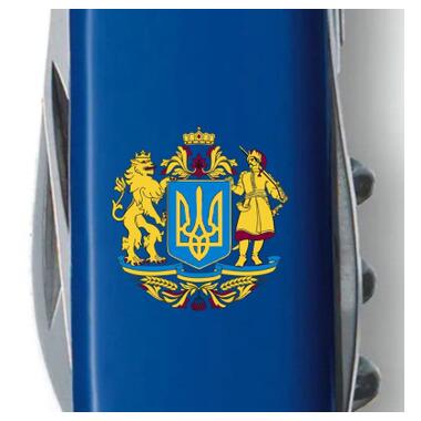 Ніж Victorinox Spartan Ukraine Blue Великий Герб України (1.3603.2_T0400u) фото №4