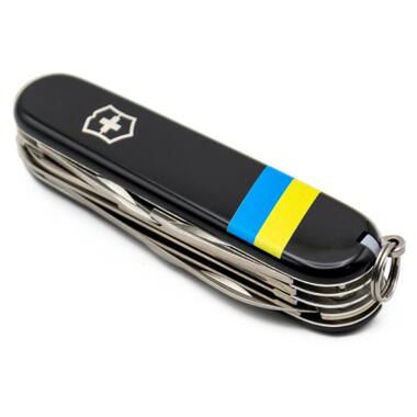 Ніж Victorinox Huntsman Ukraine Black Прапор України (1.3713.3_T1100u) фото №5