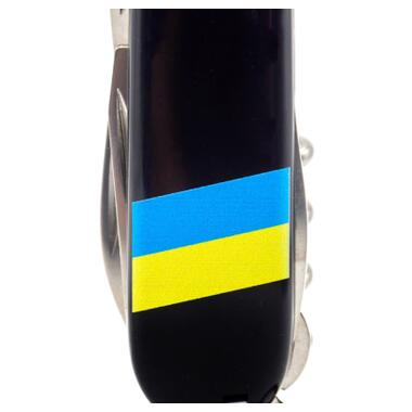 Ніж Victorinox Huntsman Ukraine Black Прапор України (1.3713.3_T1100u) фото №4