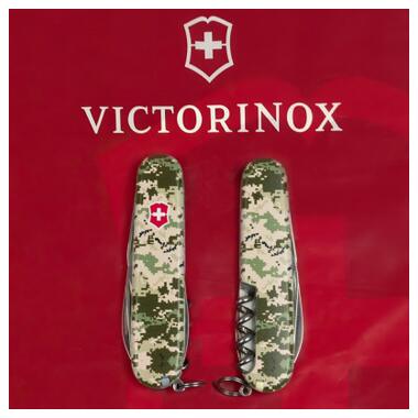 Ніж Victorinox Spartan Army 91 мм Піксель + Лого (1.3603.3_W3941p) фото №11