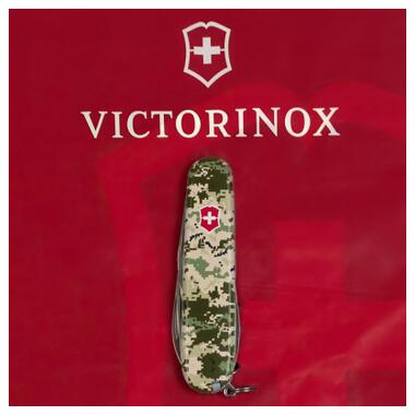 Ніж Victorinox Spartan Army 91 мм Піксель + Лого (1.3603.3_W3941p) фото №9