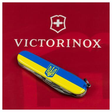 Ніж Victorinox Spartan Ukraine 91 мм Герб на прапорі горизонтальний (1.3603.3_T3040p) фото №3