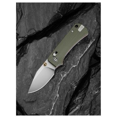 Нож Civivi Baby Banter 2, Satin, зеленый G10 (C24074-1) фото №9