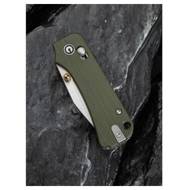 Нож Civivi Baby Banter 2, Satin, зеленый G10 (C24074-1) фото №11
