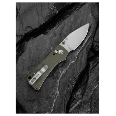 Нож Civivi Baby Banter 2, Satin, зеленый G10 (C24074-1) фото №7