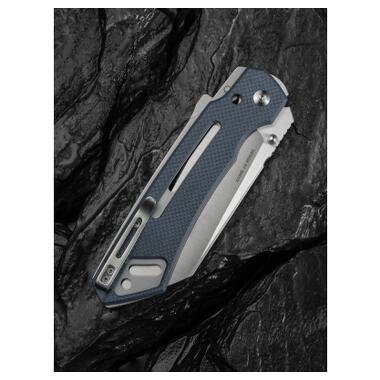 Нож Civivi Buster FG, Satin, серый G10 (C24052-2) фото №10