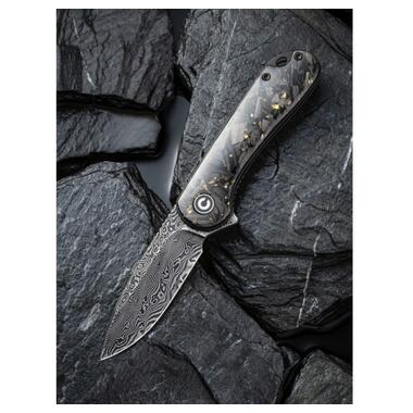 Нож Civivi Elementum, Damascus, Carbon Fiber (C907C-DS1) фото №12