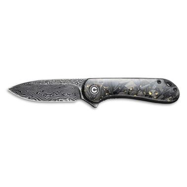 Нож Civivi Elementum, Damascus, Carbon Fiber (C907C-DS1) фото №1