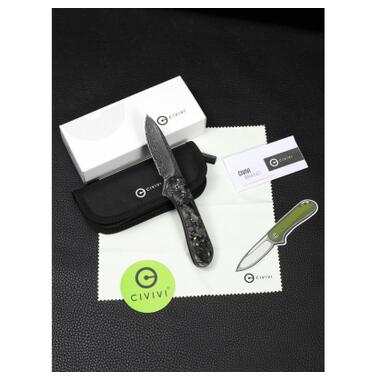 Нож Civivi Elementum, Damascus, Carbon Fiber (C907C-DS1) фото №9