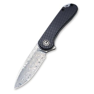 Нож Civivi Elementum, Damascus, Carbon Fiber/G10 (C907DS) фото №2