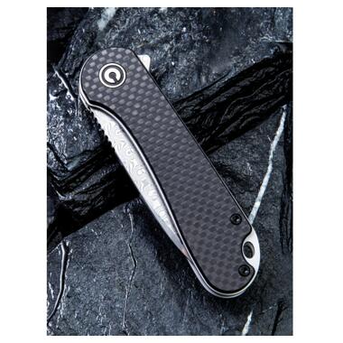 Нож Civivi Elementum, Damascus, Carbon Fiber/G10 (C907DS) фото №11