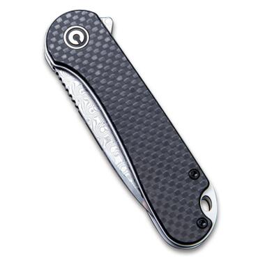 Нож Civivi Elementum, Damascus, Carbon Fiber/G10 (C907DS) фото №8