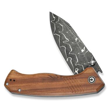 Нож Civivi Placoid, Wood, Damascus (C23079-DS1) фото №4