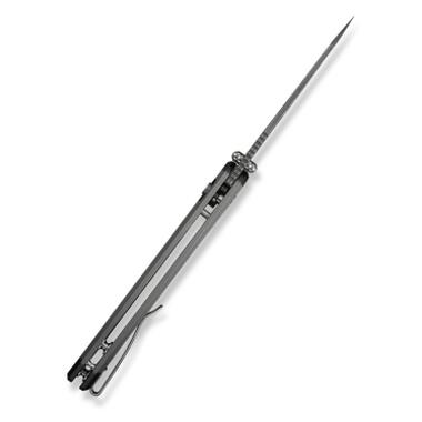 Нож Civivi Pragma Prime, Damascus, серый алюминий (C24067-DS1) фото №4