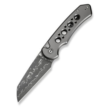 Нож Civivi Pragma Prime, Damascus, серый алюминий (C24067-DS1) фото №2