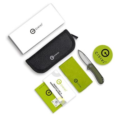 Нож Civivi Praxis, Satin, серый алюминий (C18026E-2) фото №9