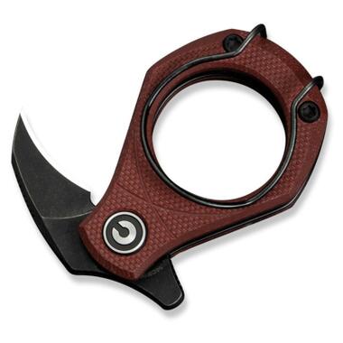 Нож Civivi Pyrus, Brown G10, Darkwash (C23038-1) фото №5