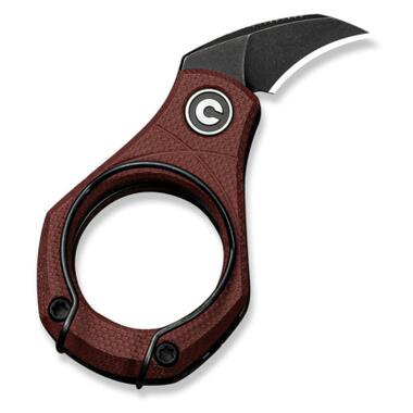 Нож Civivi Pyrus, Brown G10, Darkwash (C23038-1) фото №3