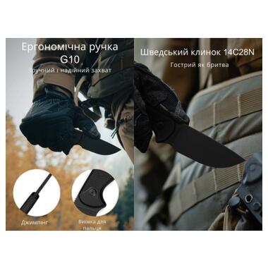 Нож Civivi Timberbark, Darkwash, черный G10 (C23094-1) фото №12