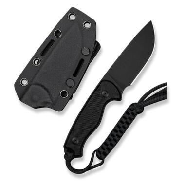 Нож Civivi Timberbark, Darkwash, черный G10 (C23094-1) фото №6