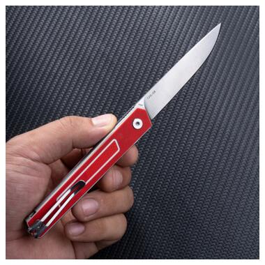 Нож SRM Swift, Red G10, Satin (125L-GR) фото №9