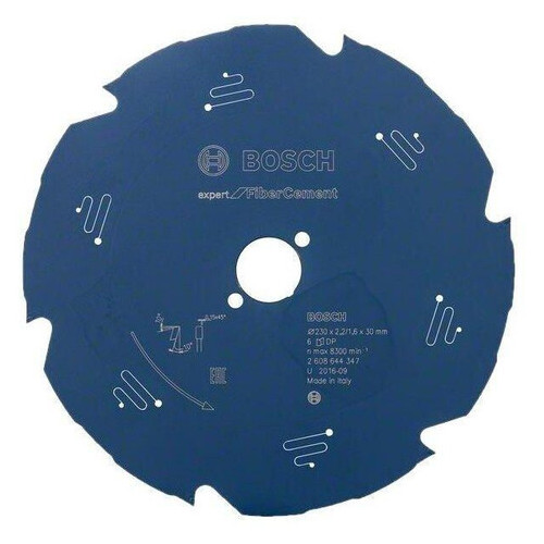 Пильный диск Bosch Expert for Fiber Cement 230x30x2.2/1.6x6 T (2608644347) фото №1