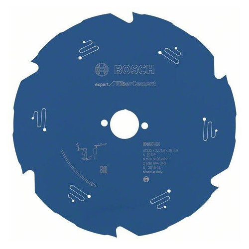 Пильный диск Bosch Expert for Fiber Cement 235x30x2.2/1.6x6 T (2608644348) фото №1