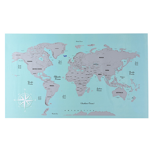 Скретч-карта World 88x52см IMP_63 фото №1