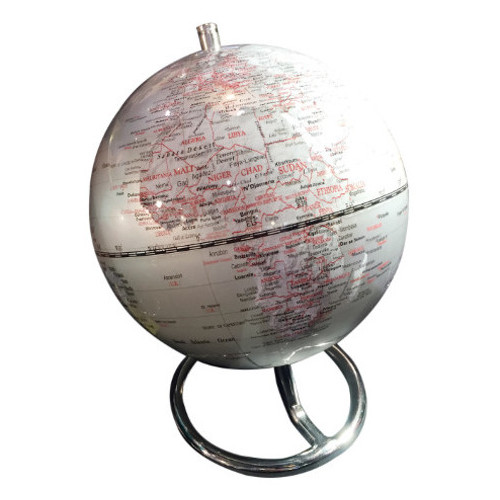 Глобус настільний Globe Silver фото №1