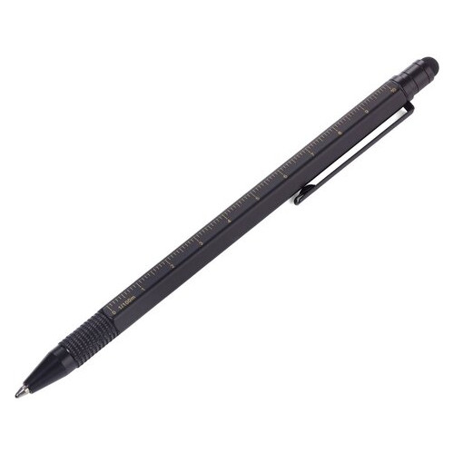 Кулькова ручка Troika Construction SLIM, чорний фото №1