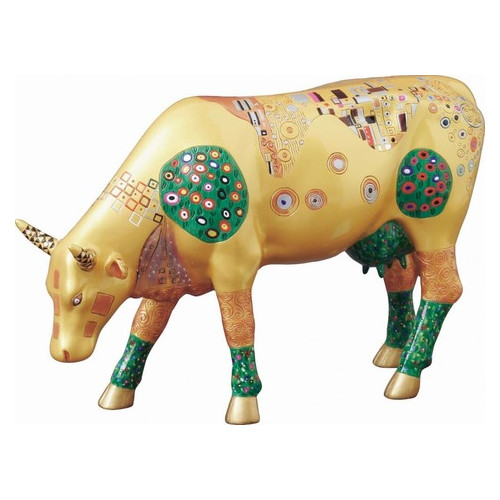 Колекційна статуетка корова Klimt Cow фото №2