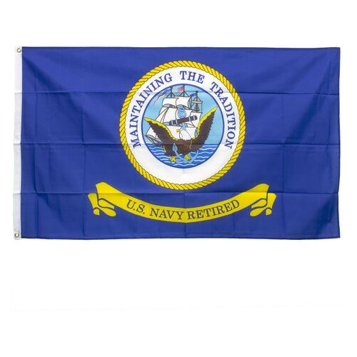 Флаг United States Navy Petired (3*5) фото №2