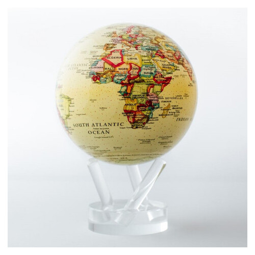 Гіро-глобус Solar Globe Mova Фізична карта Світу куб (MC-5-RBE) фото №2