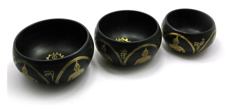 Чаши поющие Даршан Будда (3 предмета) (27373) фото №1