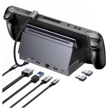 Док-станция UGREEN CM800 9in1 USB-C Output Space Gray (UGR-55733) фото №2