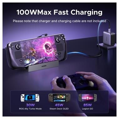Док-станция UGREEN CM800 9in1 USB-C Output Space Gray (UGR-55733) фото №8