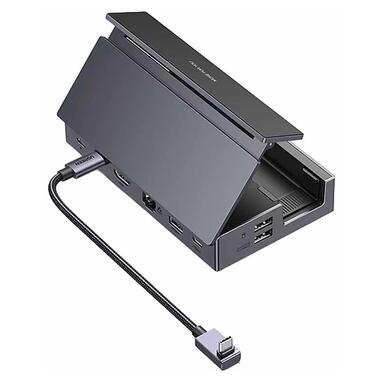 Док-станция UGREEN CM800 9in1 USB-C Output Space Gray (UGR-55733) фото №1