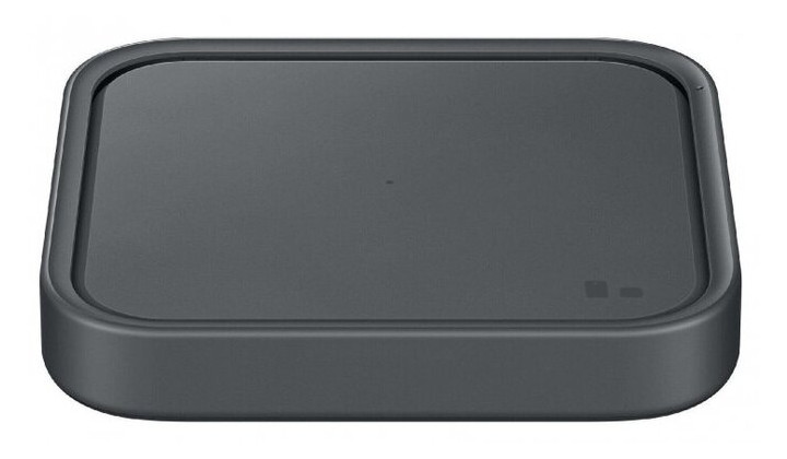 Бездротовий зарядний пристрій Samsung 15W Wireless Charger Pad (W/O TA) Black (EP-P2400BBRGRU) фото №1