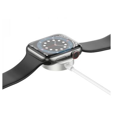 Зарядний пристрій, бездротова док-станція Hoco CW39 USB для годинника Apple Watch 8/7/6/5/4/3/SE фото №3